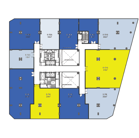 Floor plan for  at Cairo Business Plaza