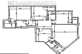Floor plan for apartment at Al Maqsad Park