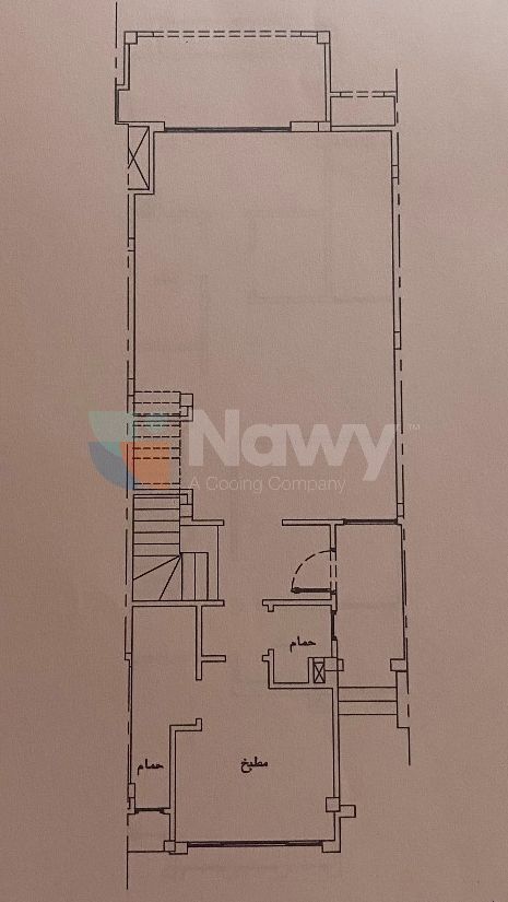 Floor plan for townhouse at Green Square