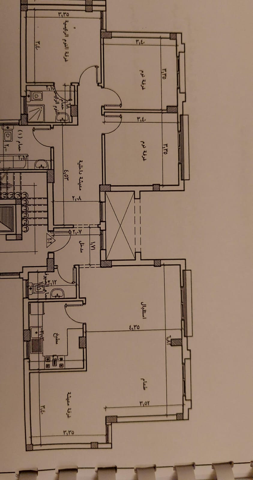 Floor plan for apartment at Ashgar City