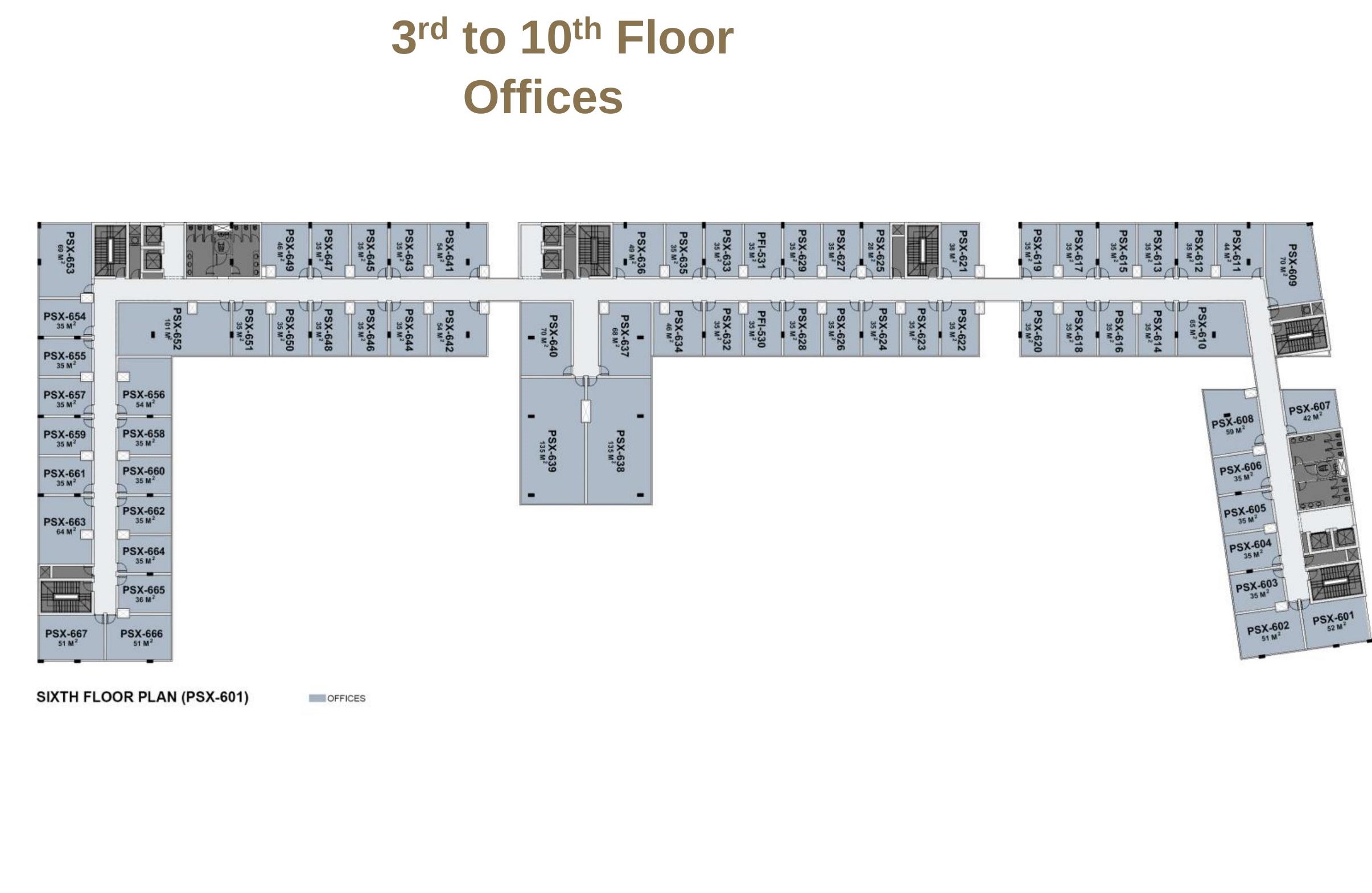 Floor plan for  at The Loft Plaza
