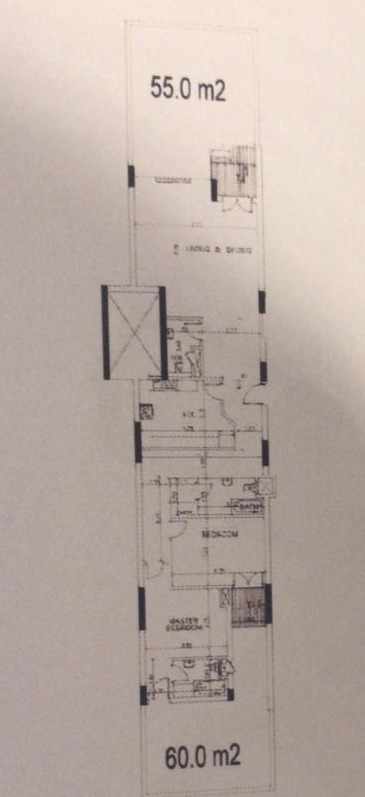 Floor plan for apartment at Porto Pyramids