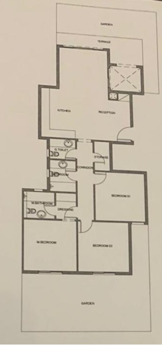Floor plan for apartment at Mountain View iCity October