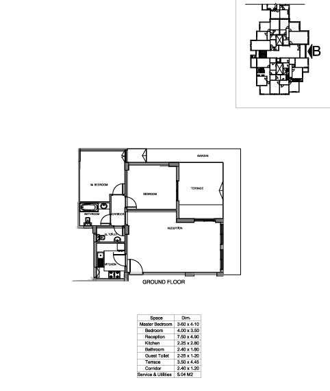 Floor plan for apartment at Mountain View iCity October