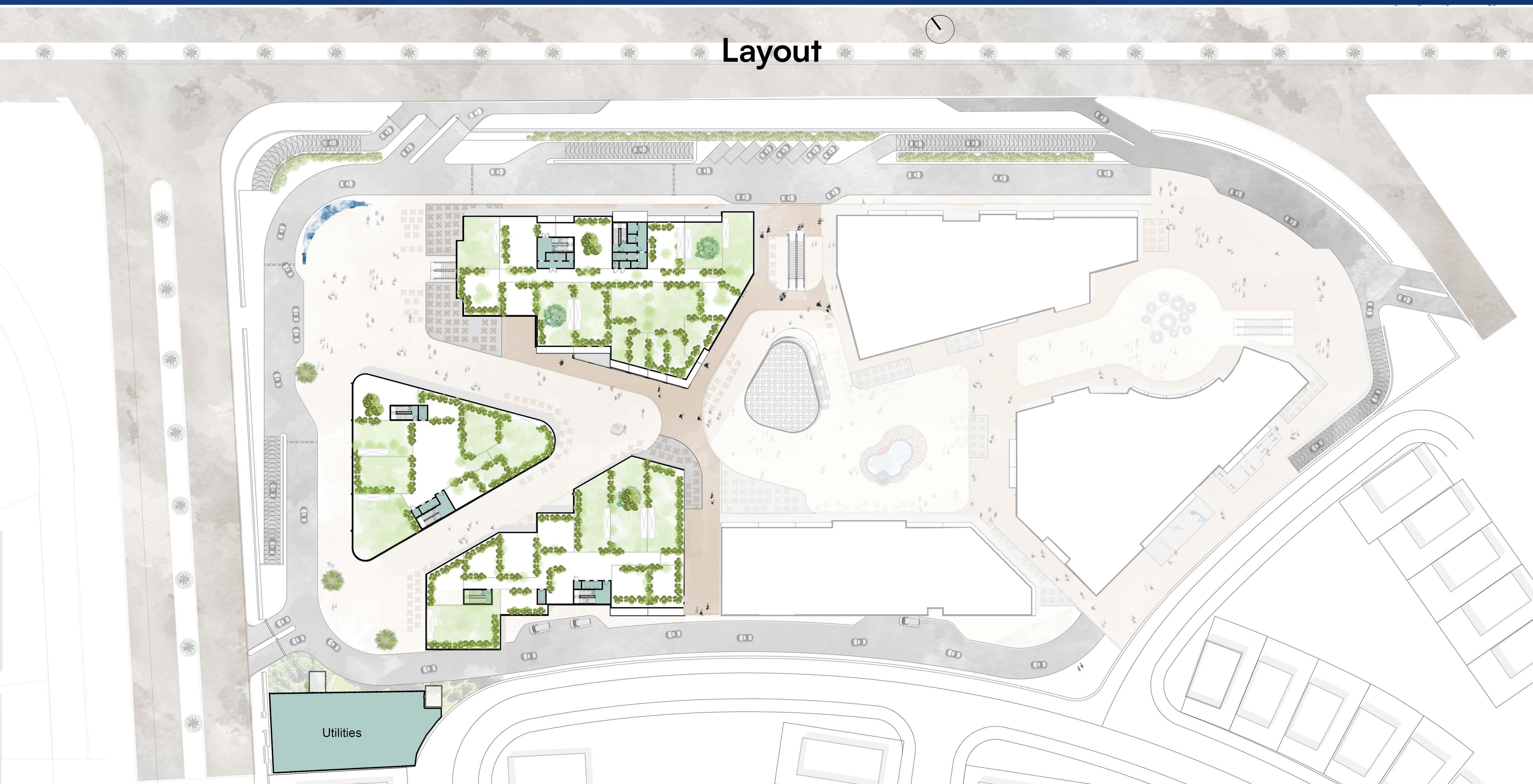 Floor plan for  at Crown Central