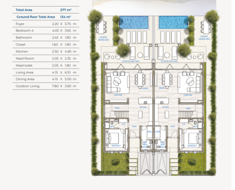 Floor plan for  at Southmed