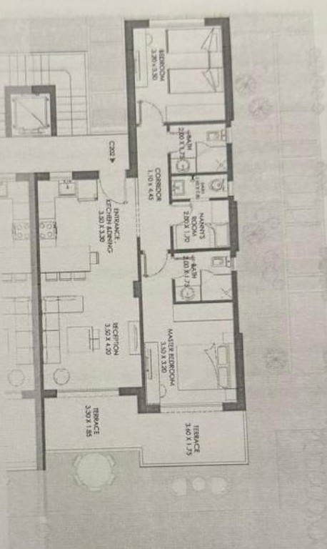 Floor plan for chalet at El Masyaf