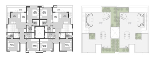 Floor plan for  at O West Orascom