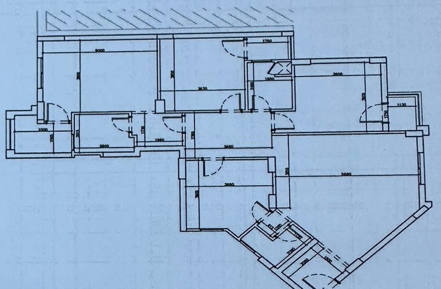 Floor plan for apartment at Al Maqsad Park