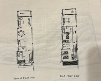 Floor plan for villa at Telal Sokhna