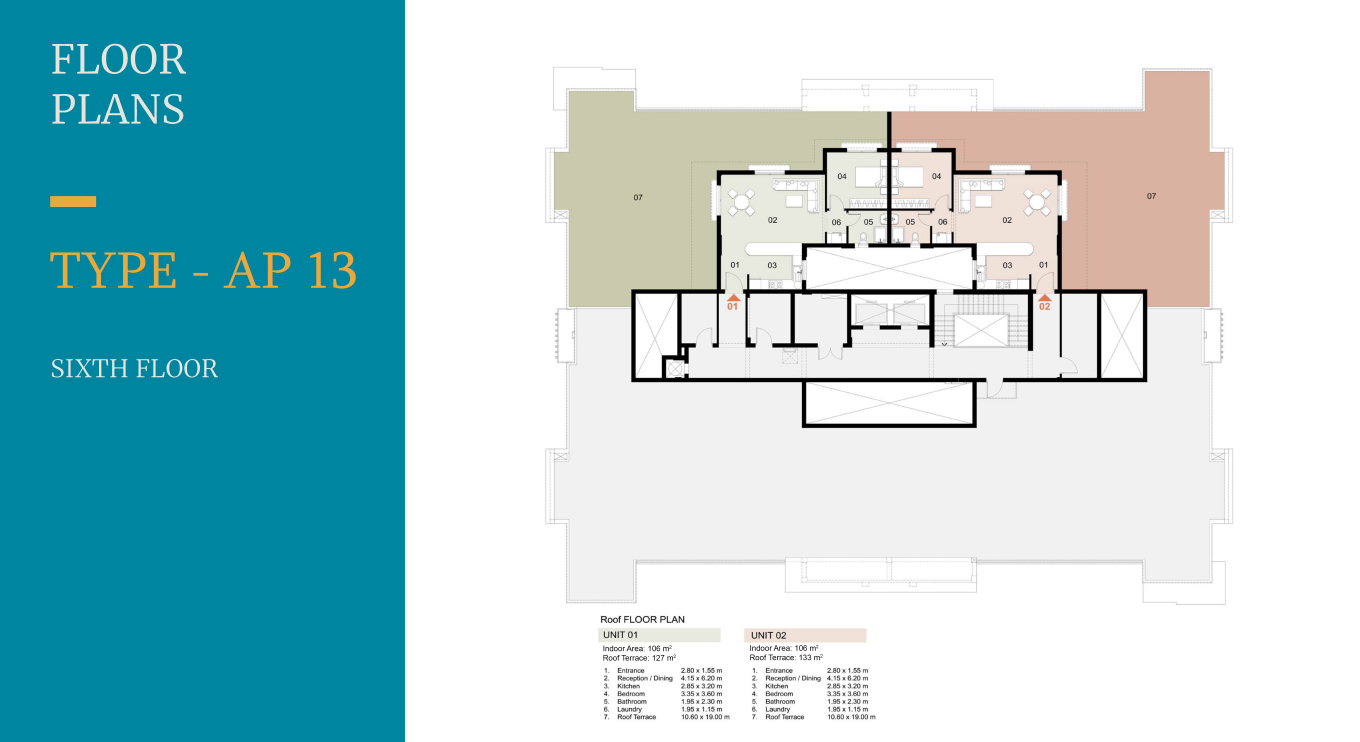 Floor plan for chalet at Mazarine