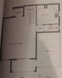Floor plan for duplex at Mountain View iCity October