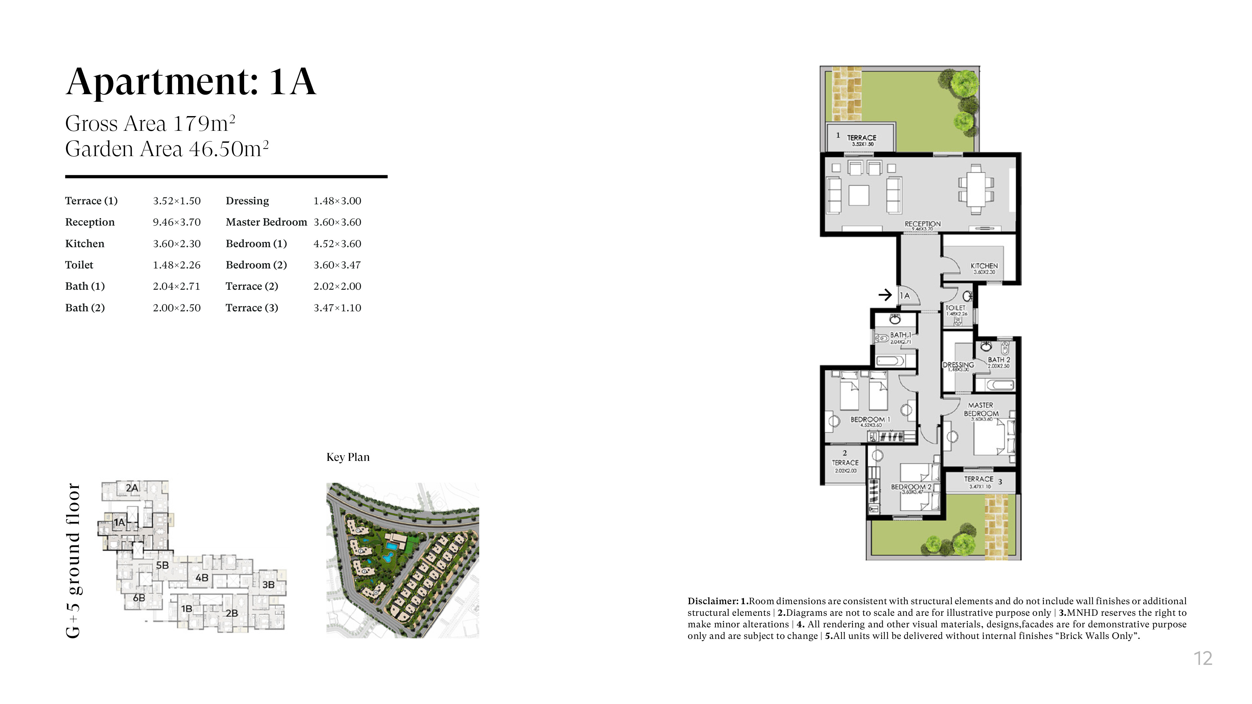 Floor plan for apartment at Taj City