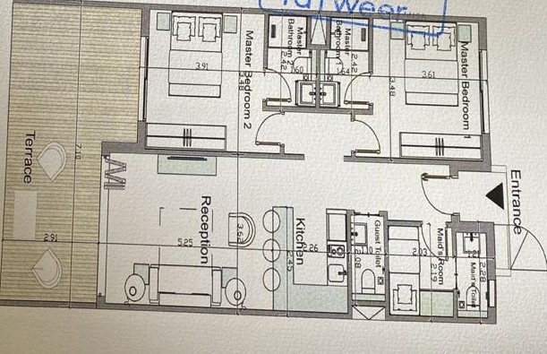 Floor plan for  at D-Bay