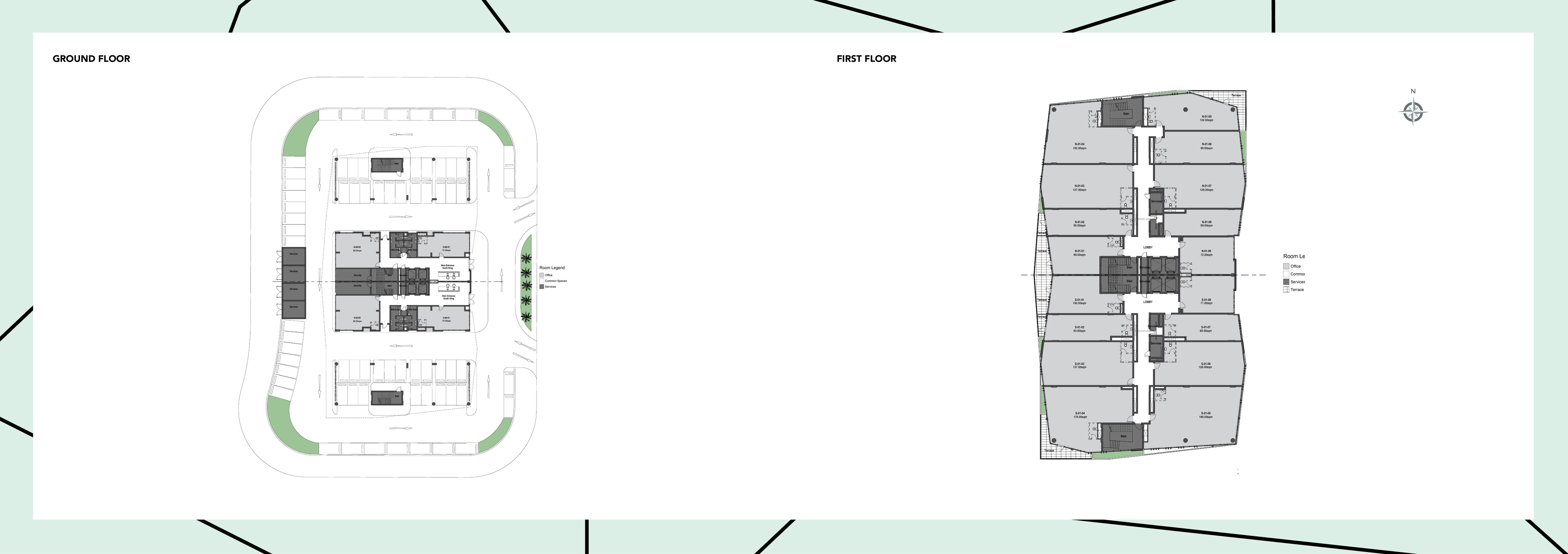 Floor plan for  at The Polygon