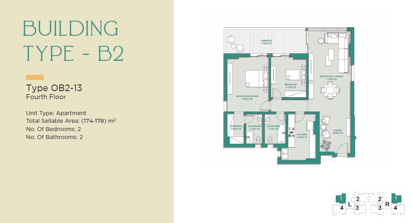 Floor plan for apartment at Jade Park