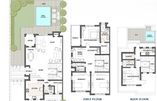 Floor plan for  at Naia West