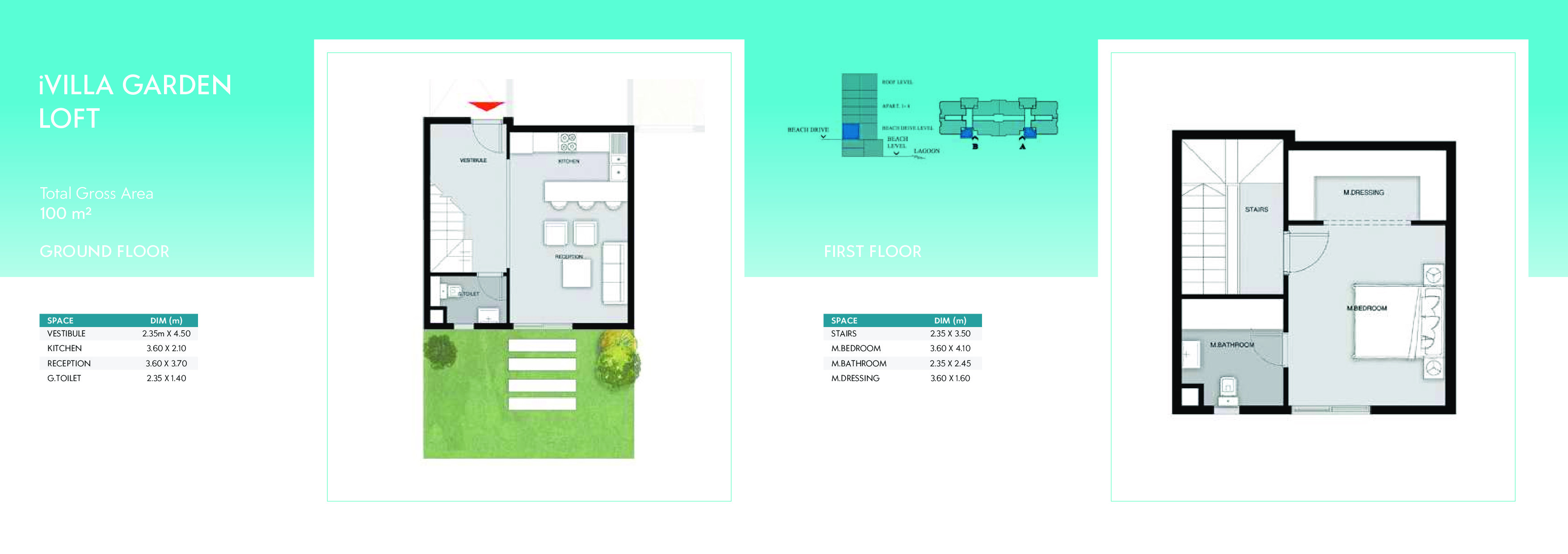 Floor plan for duplex at Mountain View ICity New Cairo