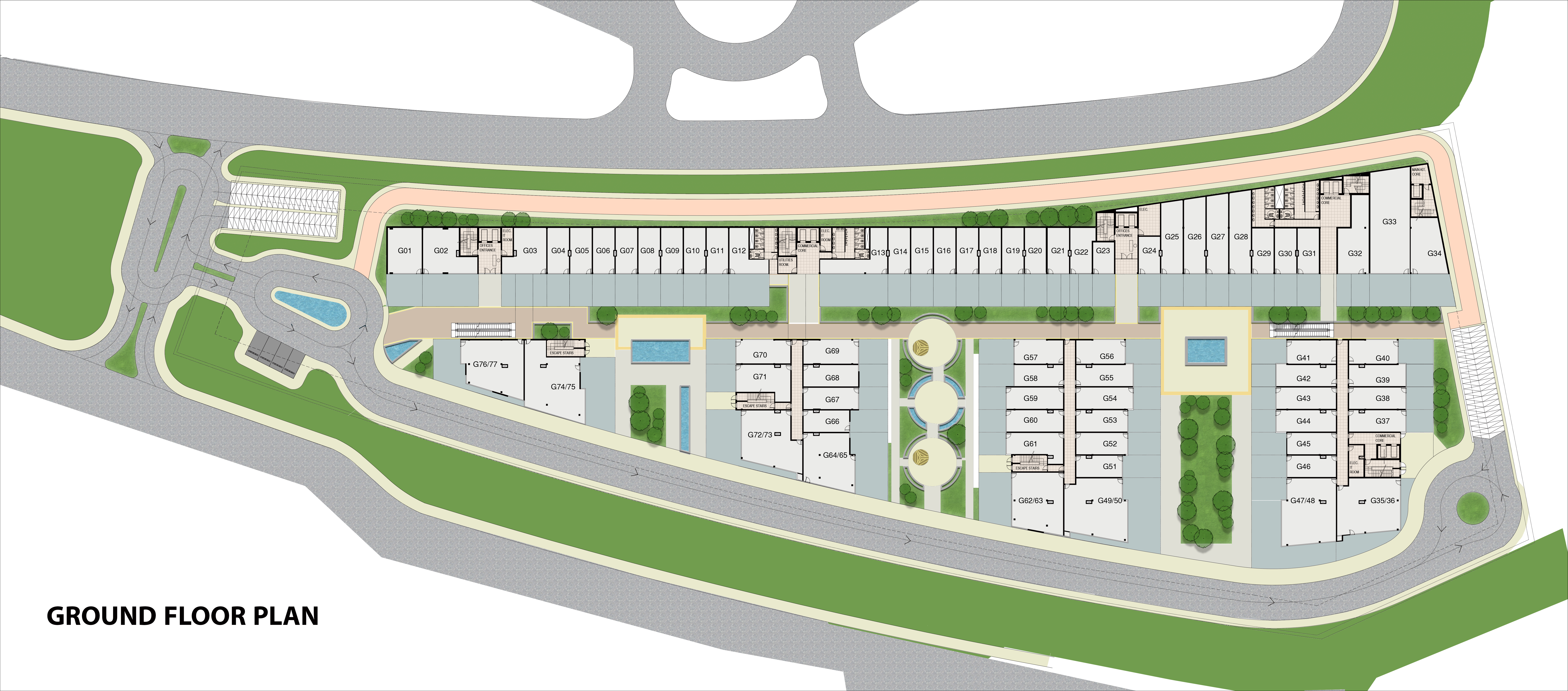 Floor plan for  at Ainava