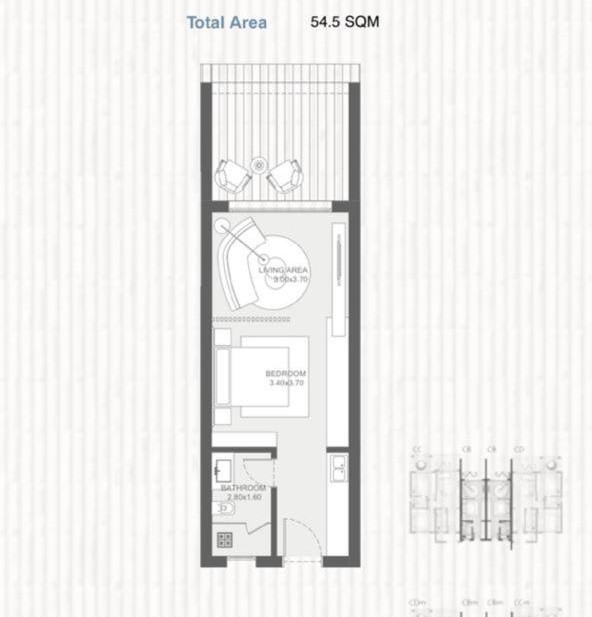 Floor plan for  at The Med