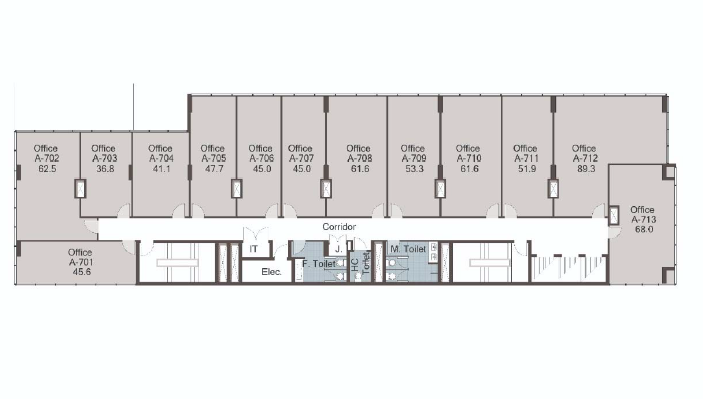 Floor plan for  at Solano