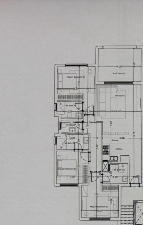 Floor plan for chalet at Hacienda Waters
