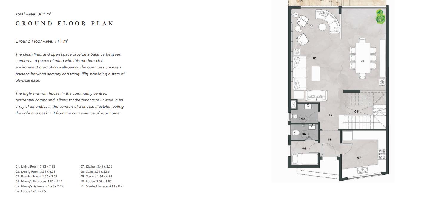 Floor plan for  at Vinci