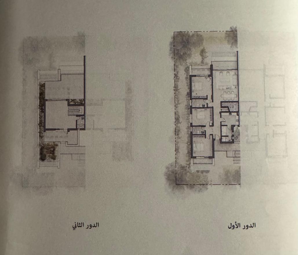 Floor plan for chalet at Silversands