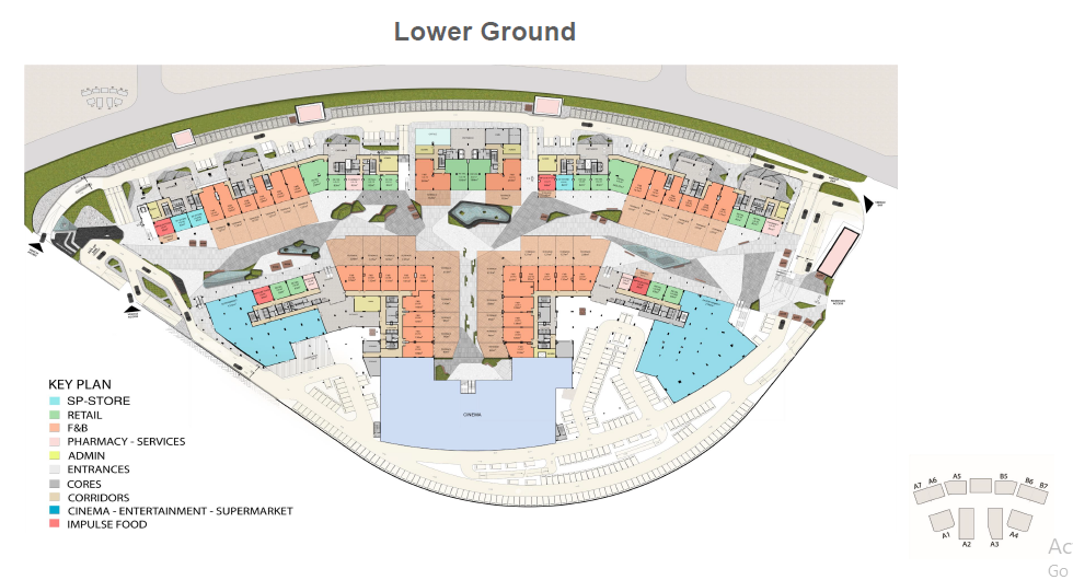 Floor plan for  at Three Sixty