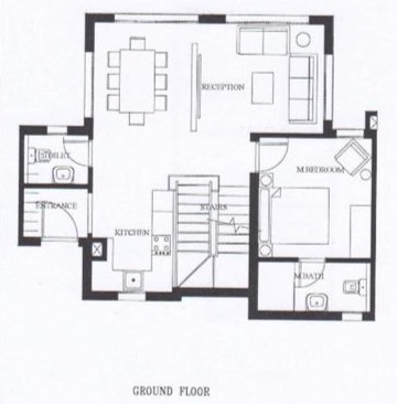 Floor plan for duplex at LVLS Mountain View
