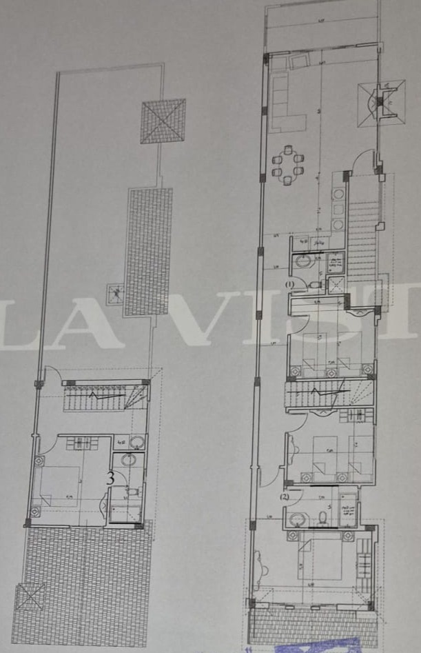 Floor plan for penthouse at La Vista Topaz