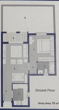 Floor plan for apartment at Nyoum October
