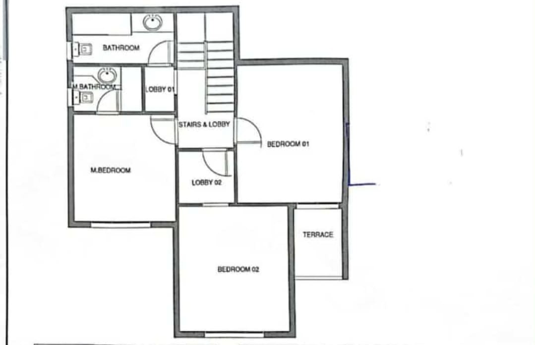 Floor plan for duplex at Mountain View iCity October