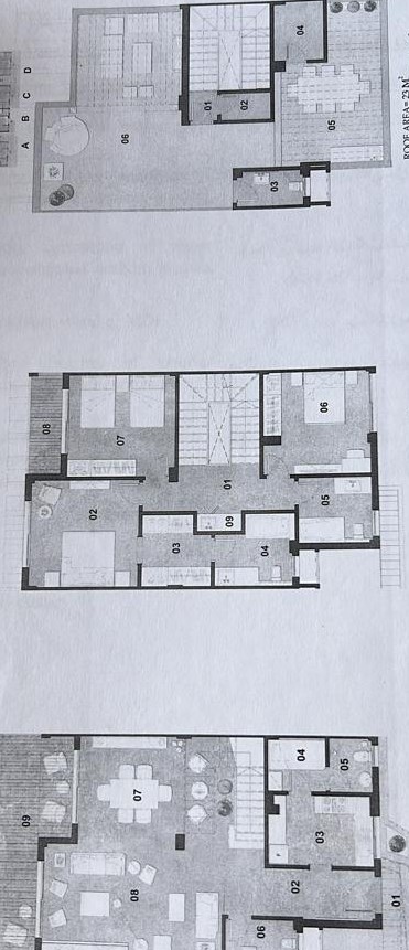Floor plan for townhouse at Vinci