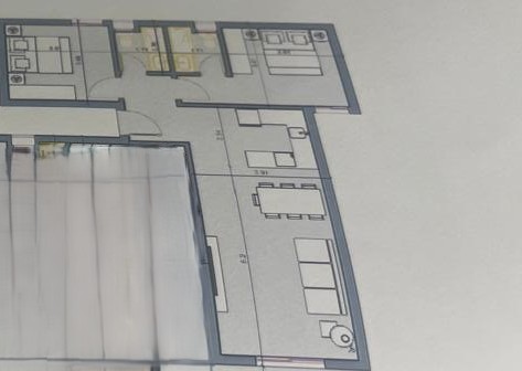 Floor plan for chalet at Salt