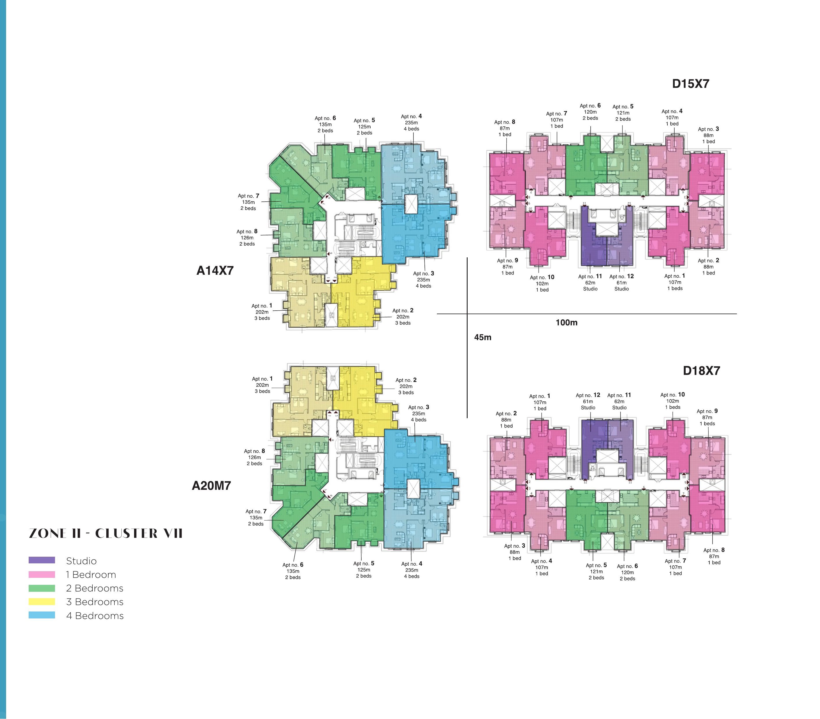 Floor plan for apartment at Il Latini SED