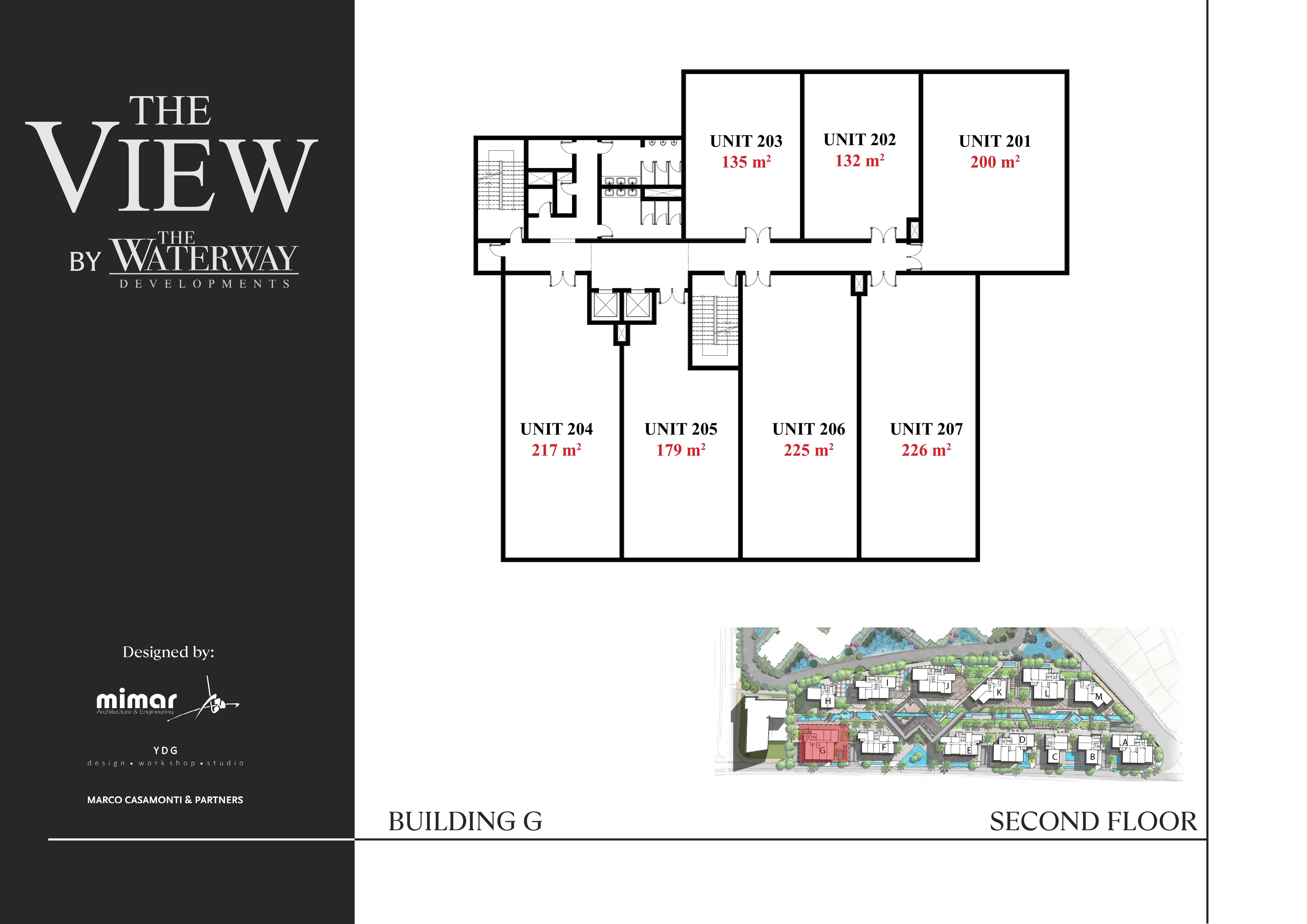 Floor plan for  at The View Waterway