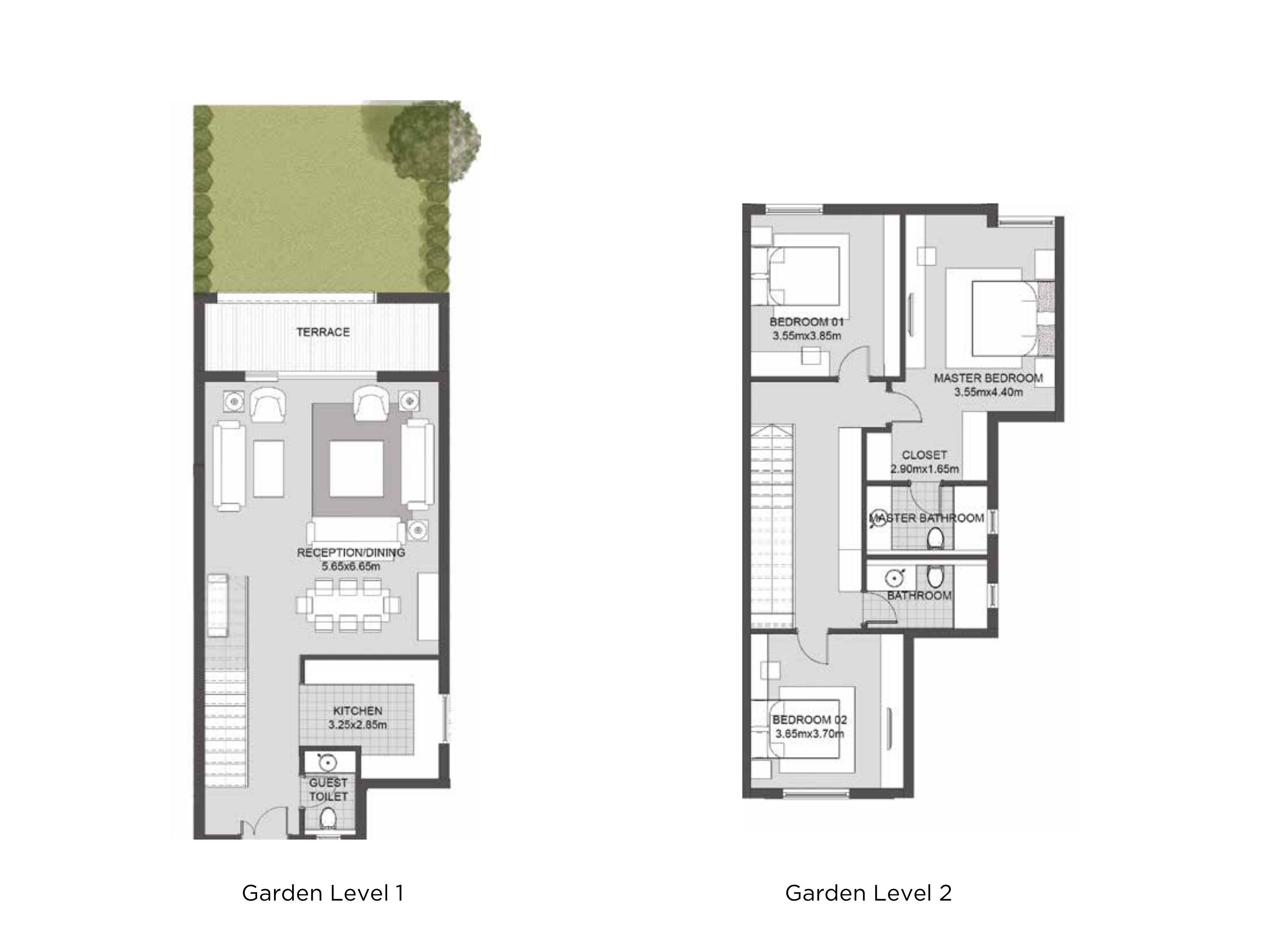 Floor plan for apartment at SODIC East
