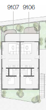 Floor plan for apartment at Azha