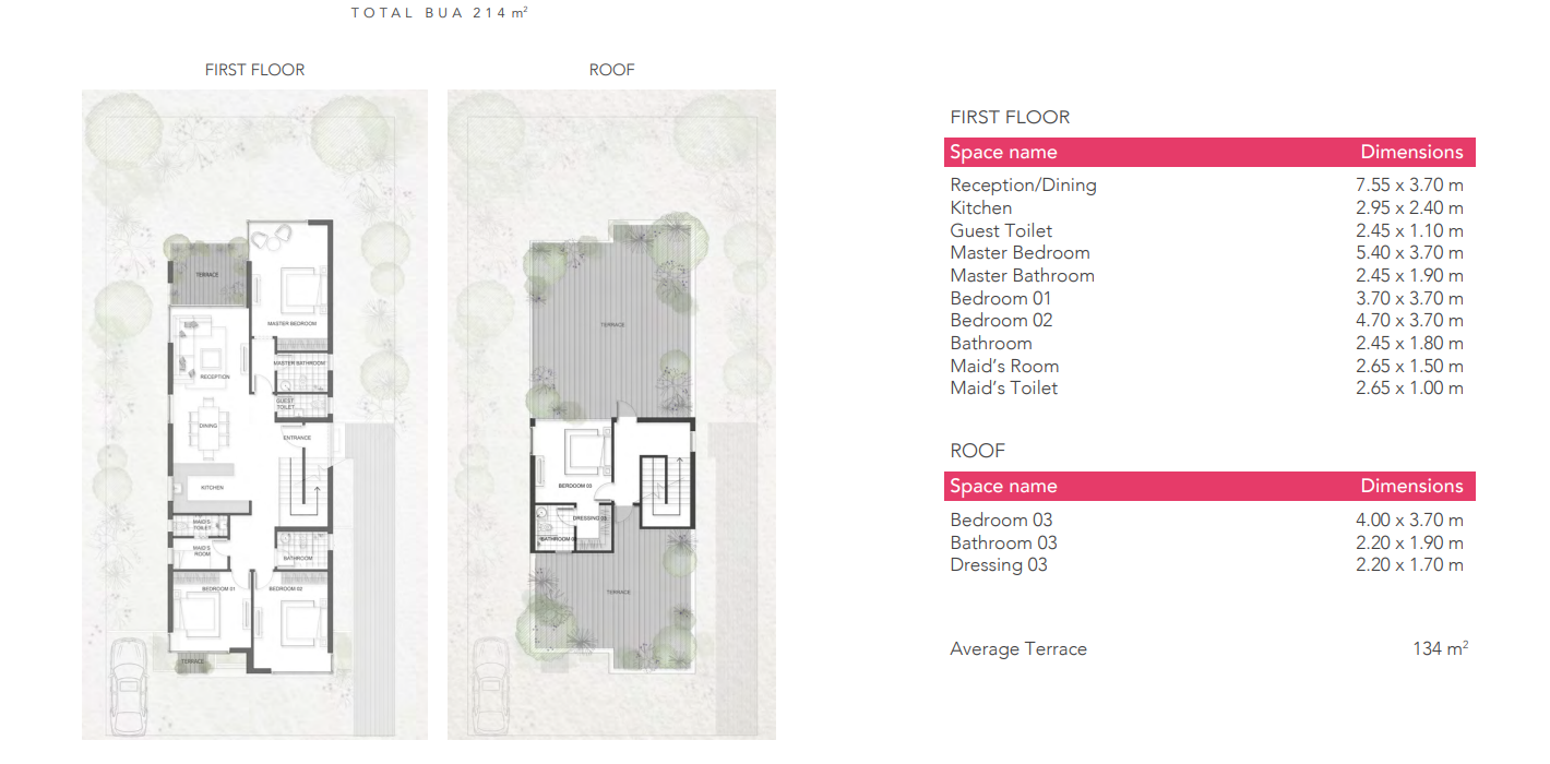 Floor plan for chalet at Jefaira