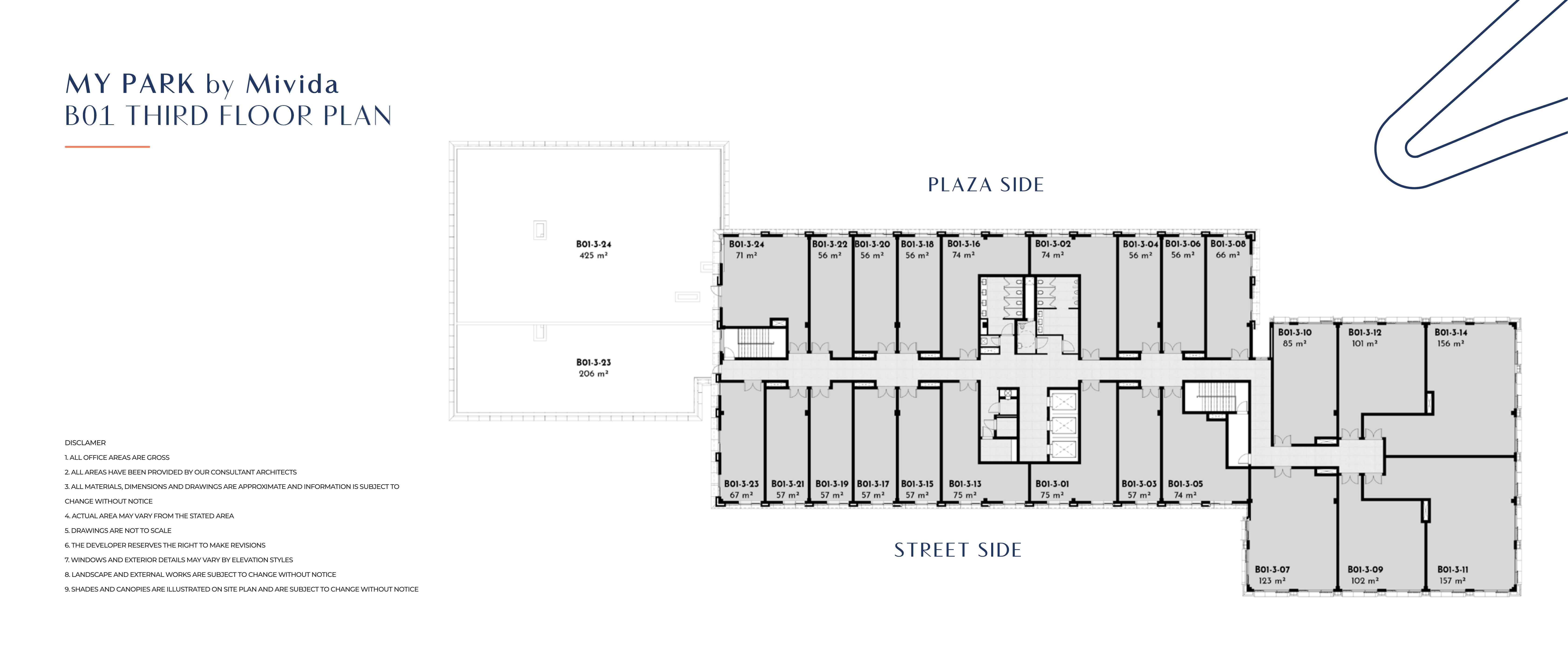 Floor plan for  at Mivida