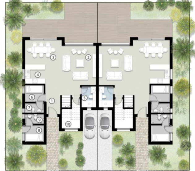 Floor plan for  at Silvertown Silversands