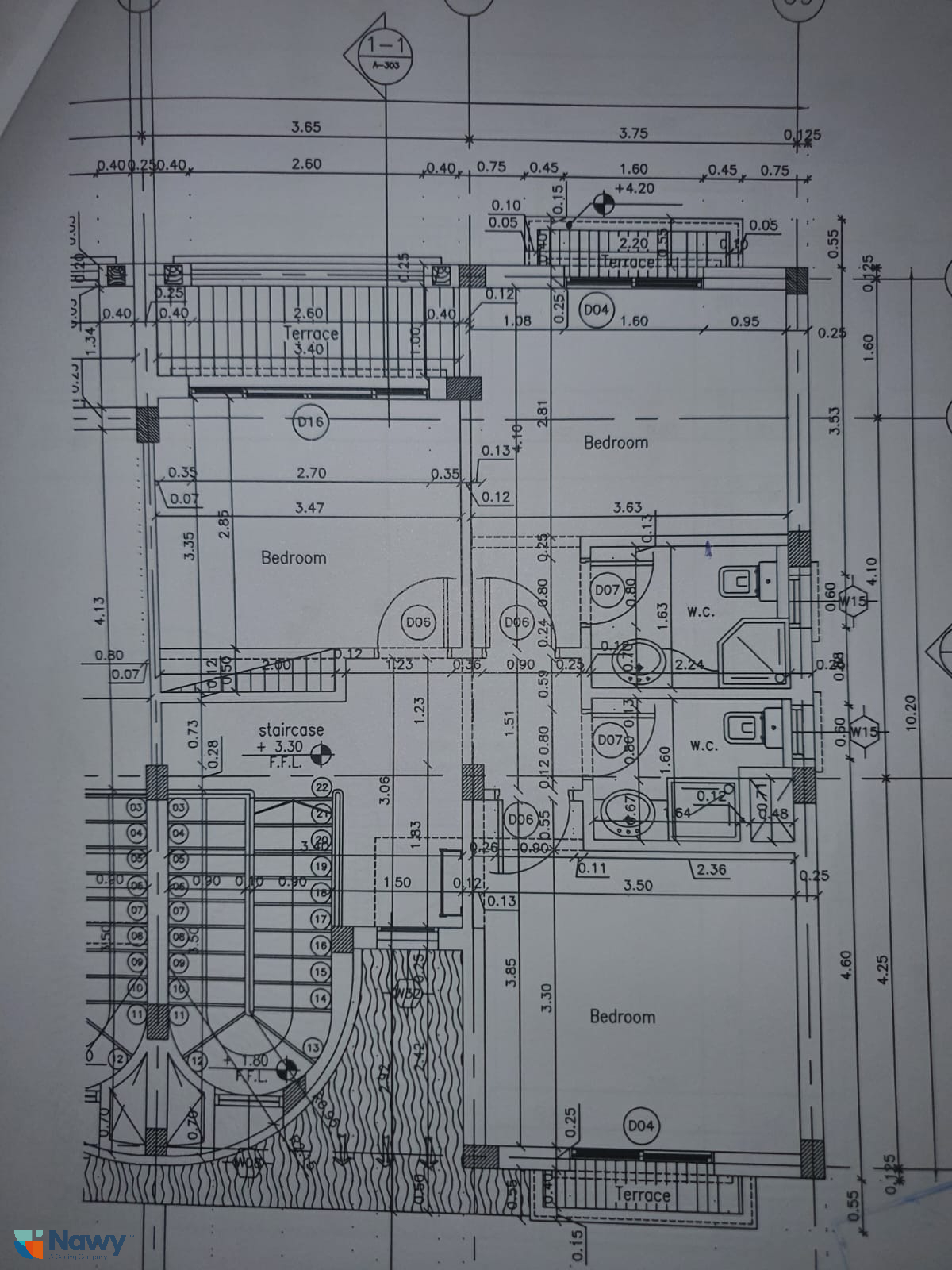 Floor plan for  at Mountain View Sokhna