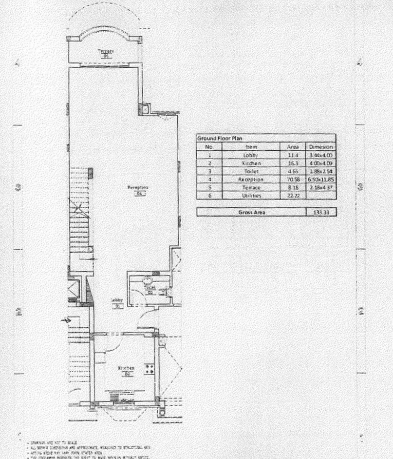 Floor plan for duplex at Mountain View October Park