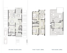 Floor plan for villa at Cairo Gate