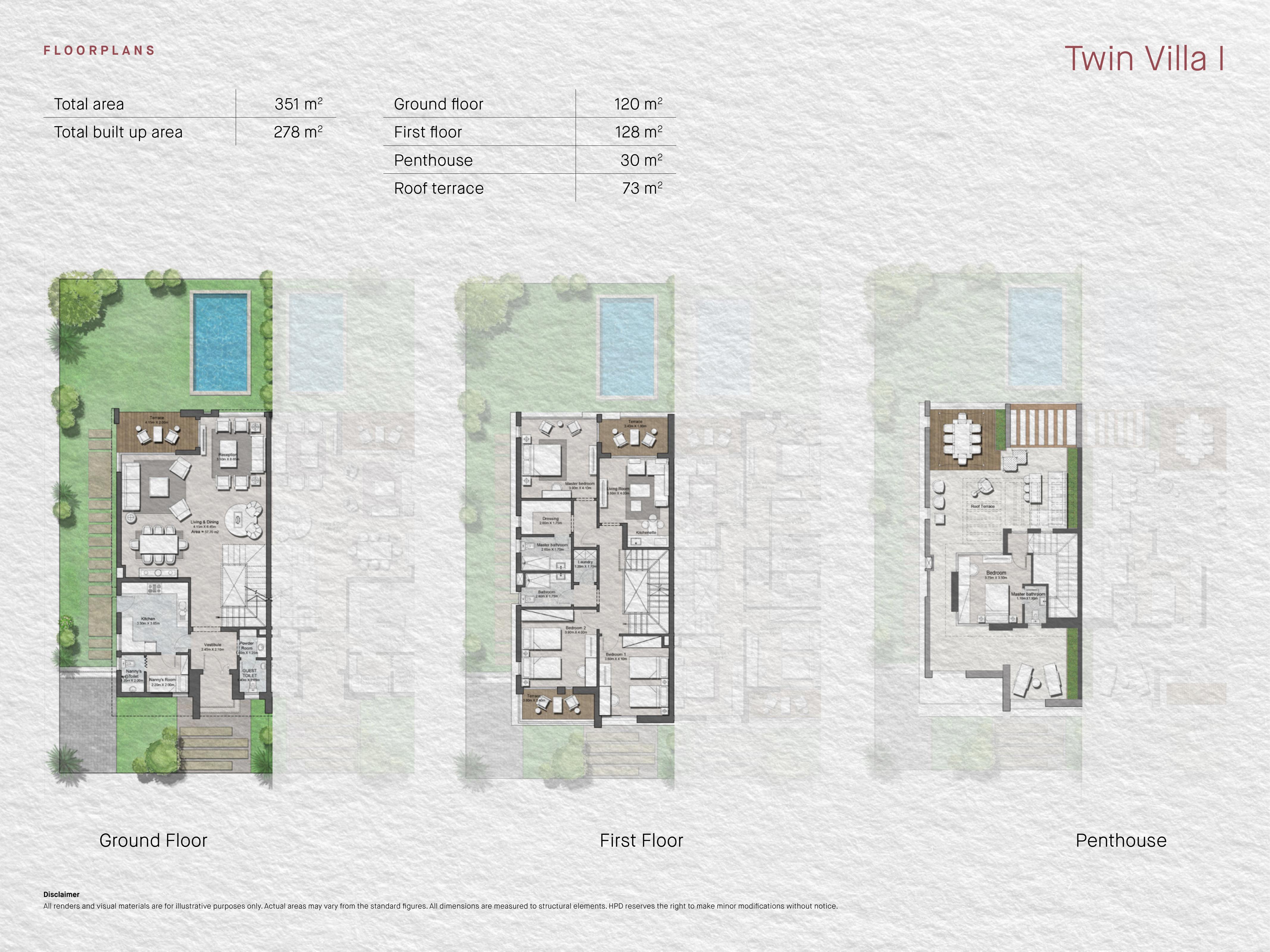 Floor plan for  at Tawny