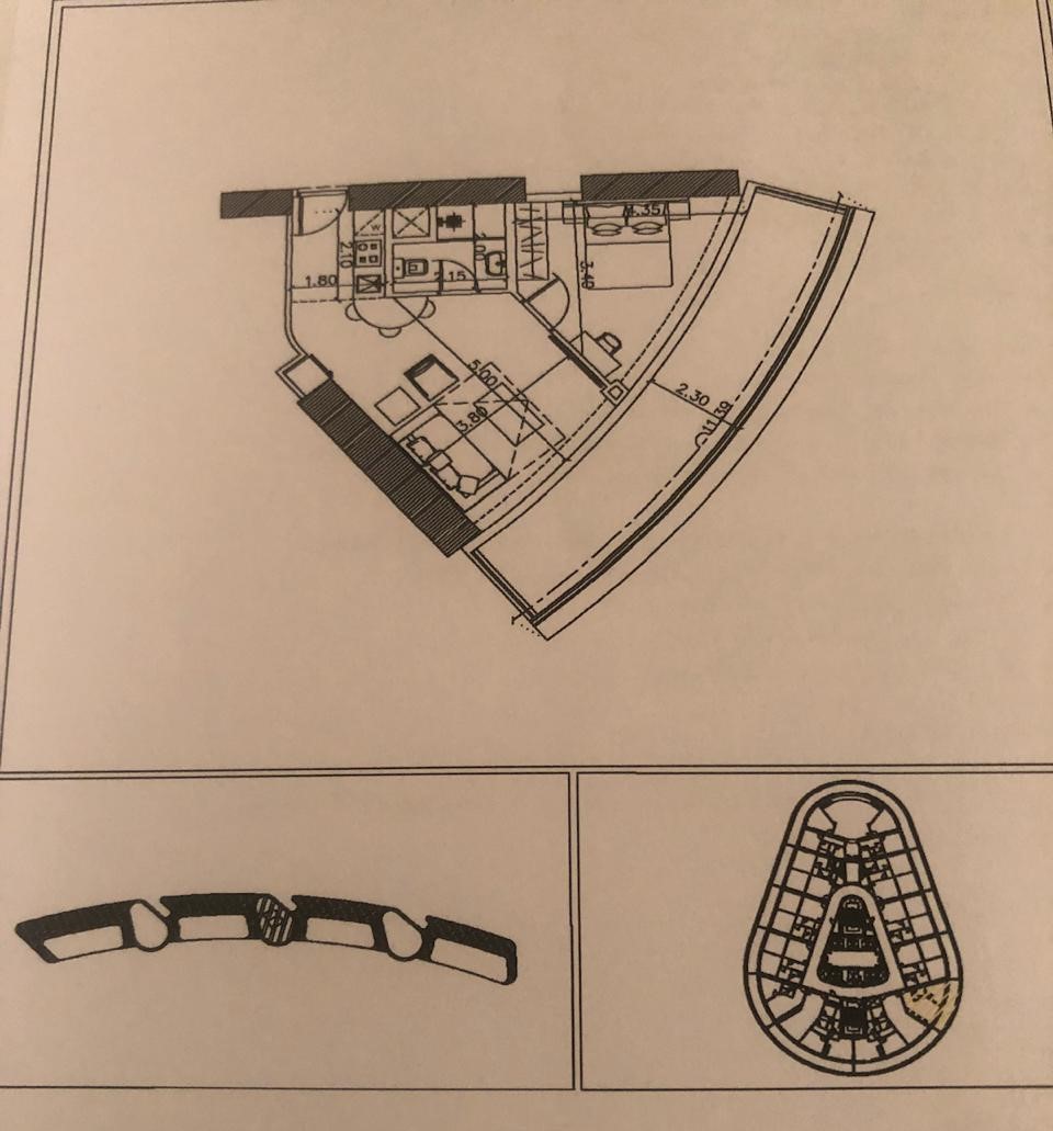 Floor plan for apartment at North Edge New Alamein