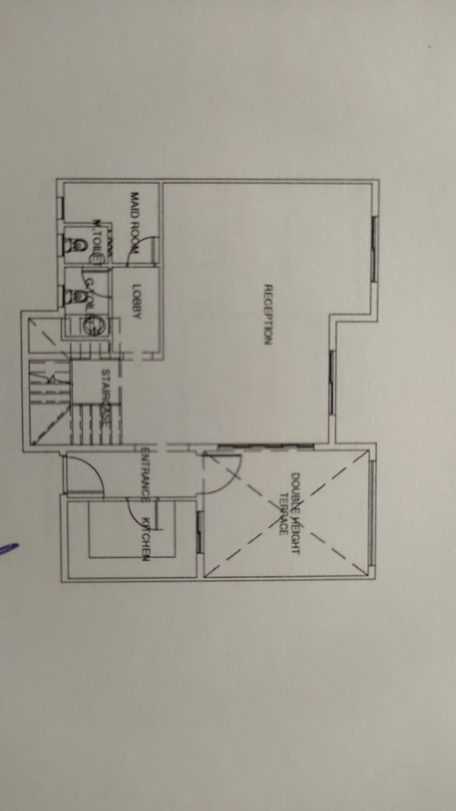 Floor plan for duplex at Mountain View ICity New Cairo