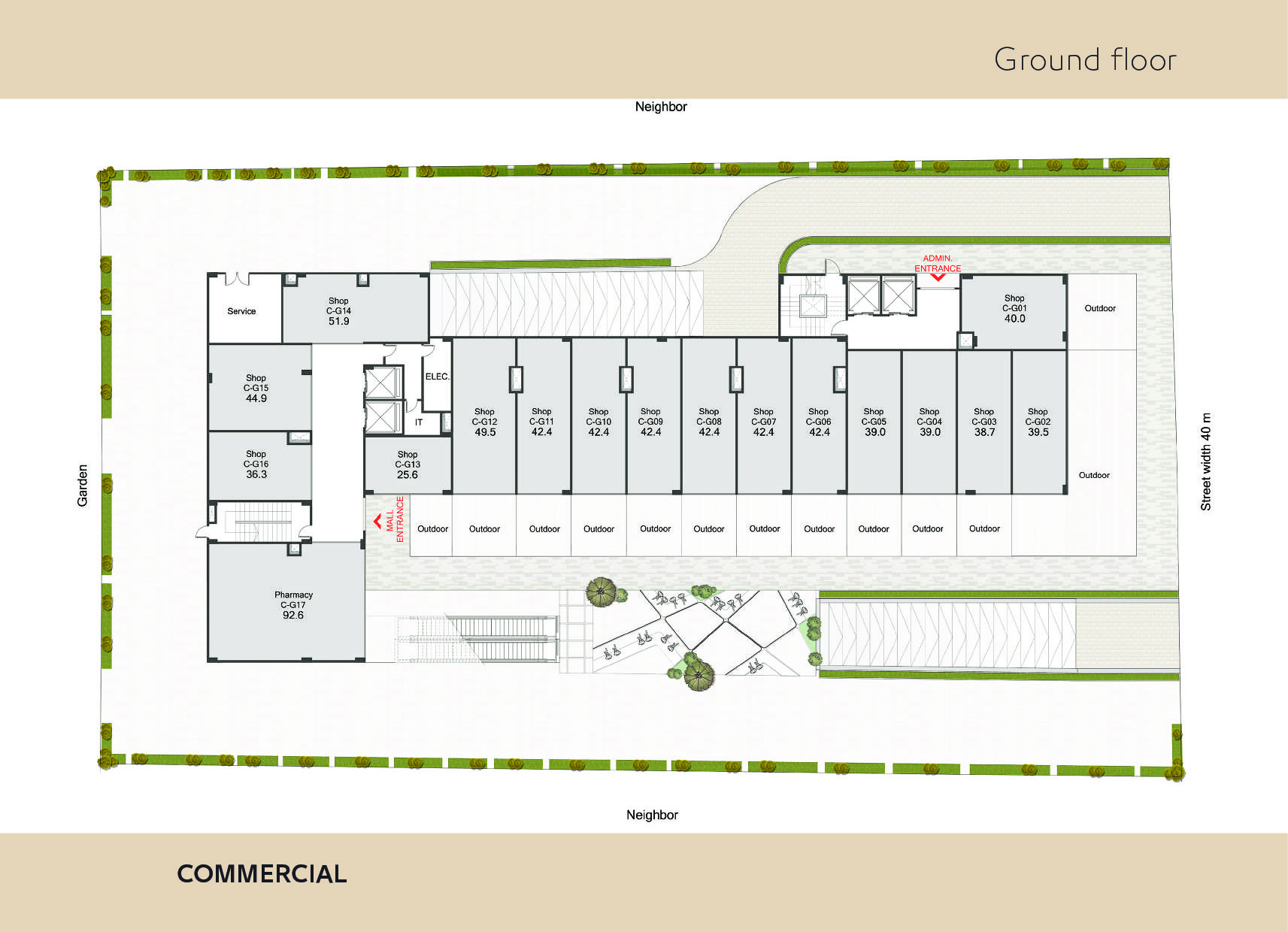 Floor plan for  at Dorado