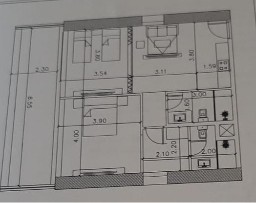 Floor plan for apartment at North Edge New Alamein